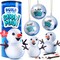 Dan&Darci Snowman Making Kit for Kids - Build a Snow Man Craft Kits for Girls, Boys, Toddlers Ages Kid Winter Christmas Crafts Activities Stocking Stuffers Fun Toys Ideas for 6, 7, 8 Year Old